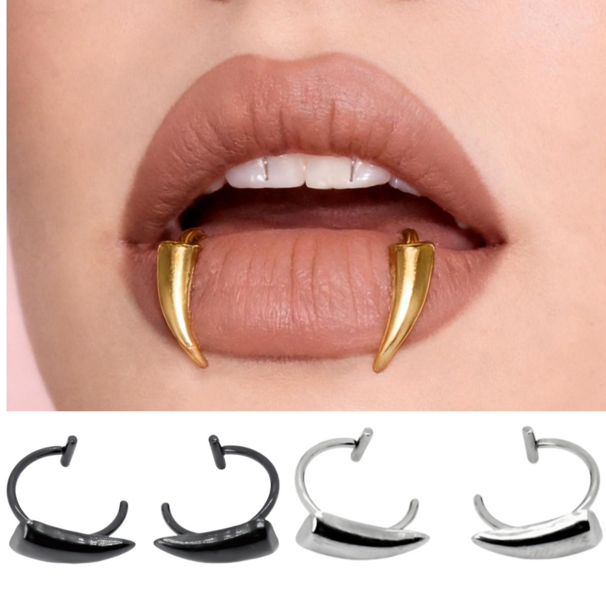 Body Jewelry Men - 비피어싱 장식 스테인리스 스틸 고딕 날카로운