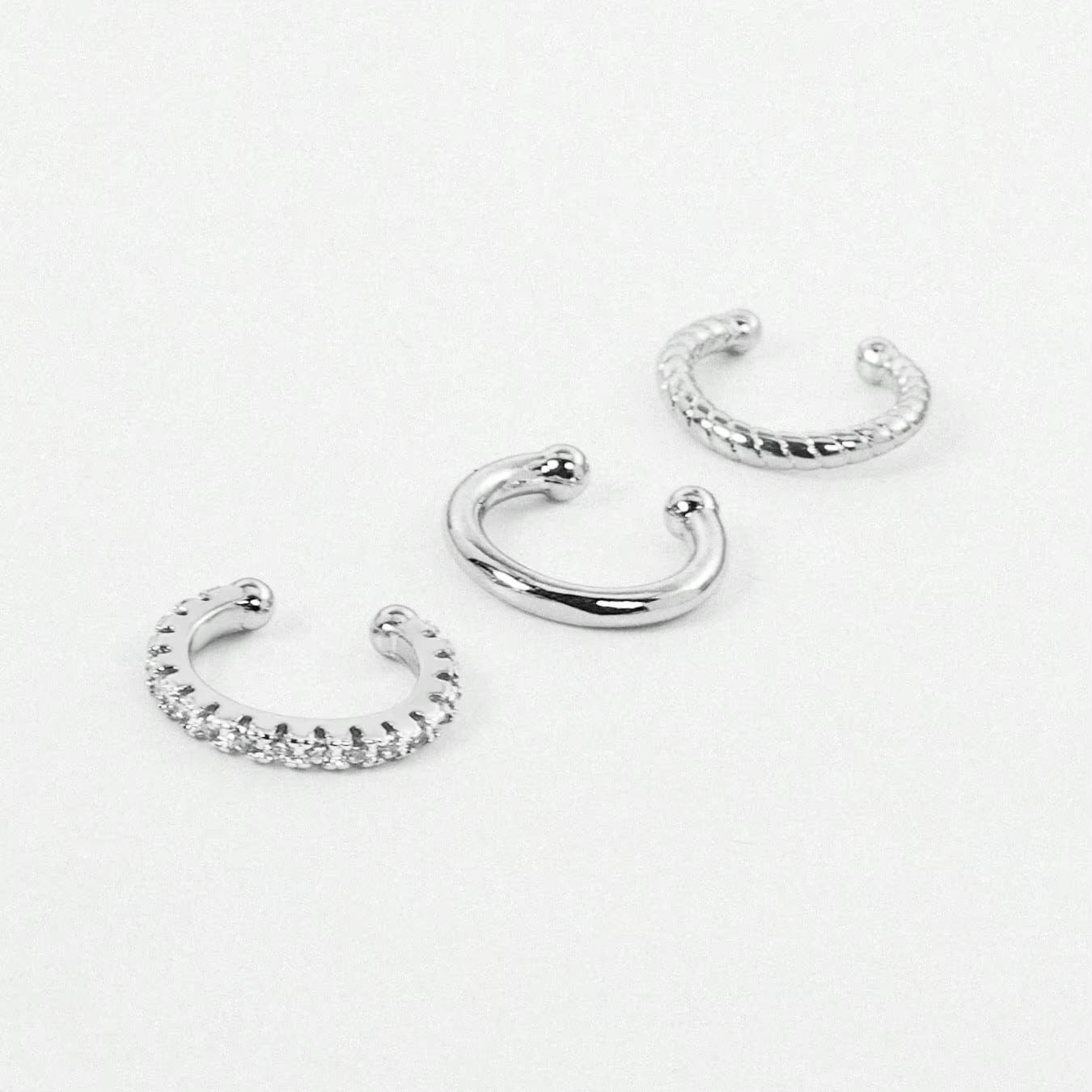 여성용 3종 이어커프 귀걸이 세트, 유행하는 무피어싱  - Body Jewelry Kit 리뷰 및 가격