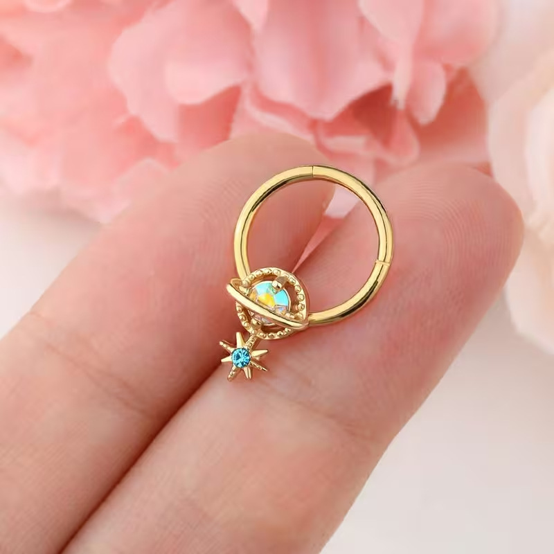 셉텀 링 플래닛 주얼리 수술용 스틸 데이스 피어싱 주얼 - Body Jewelry Septum 리뷰 및 가격