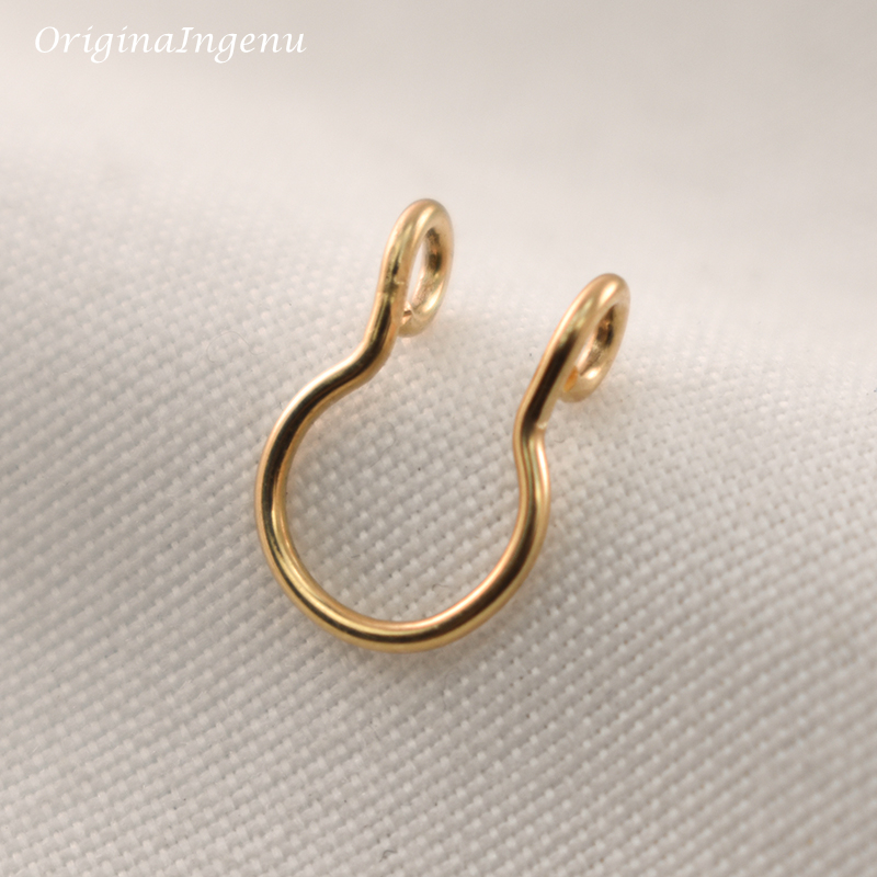 수제 작은 셉텀 후프 925 실버 바디 쥬얼리, 14K - Body Jewelry Septum 리뷰 및 가격