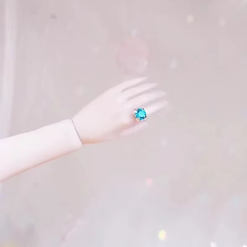 1/6 스케일 다이아몬드 반지 모델 금속 보석 손가락  - Body Jewelry Real Diamonds 리뷰 및 가격