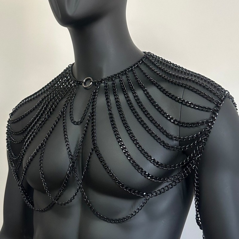 남성용 바디 체인 쥬얼리 란제리 섹시한 남성 패션 메탈 - Body Jewelry Men 리뷰 및 가격