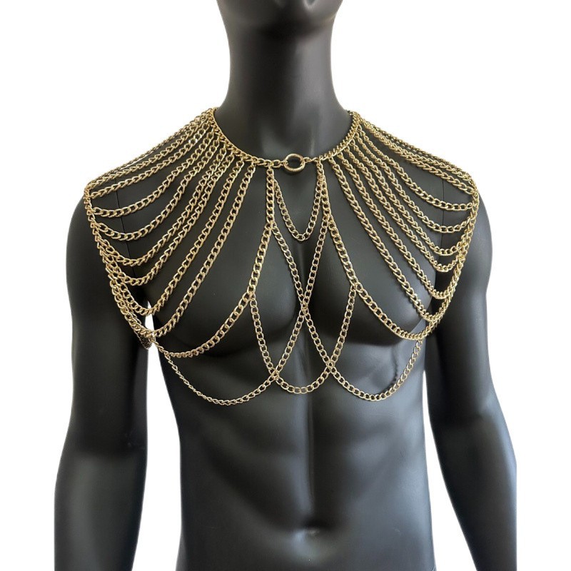 남성용 바디 체인 쥬얼리 란제리 섹시한 남성 패션 메탈 - Body Jewelry Men 리뷰 및 가격