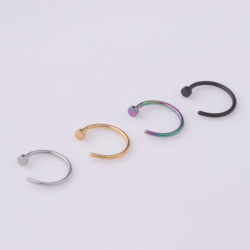 5개/세트 20G 코링 후프, 6mm/8mm/10mm  - Body Jewelry Septum 리뷰 및 가격