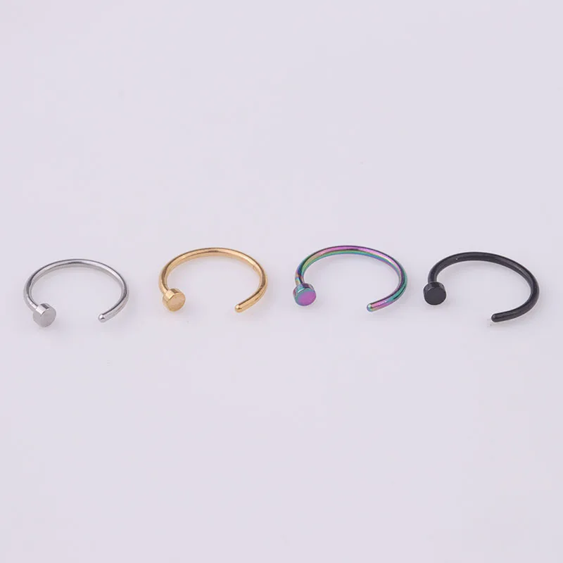 5개/세트 20G 코링 후프, 6mm/8mm/10mm  - Body Jewelry Septum 리뷰 및 가격