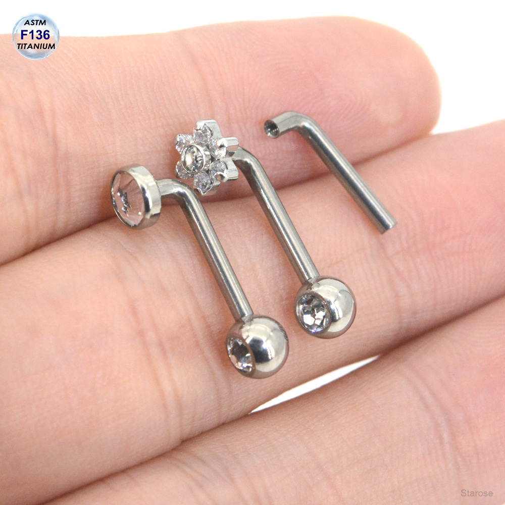 1개 더 즐거운 여성용 VCH 피어싱 ASTM F-13 - Body Jewelry Vertical Labret 리뷰 및 가격