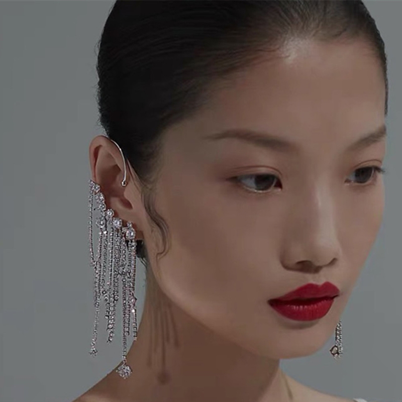 이어 커프 랩 롱 체인 태슬 드롭 귀걸이 20 개, D - Body Jewelry Kit 리뷰 및 가격