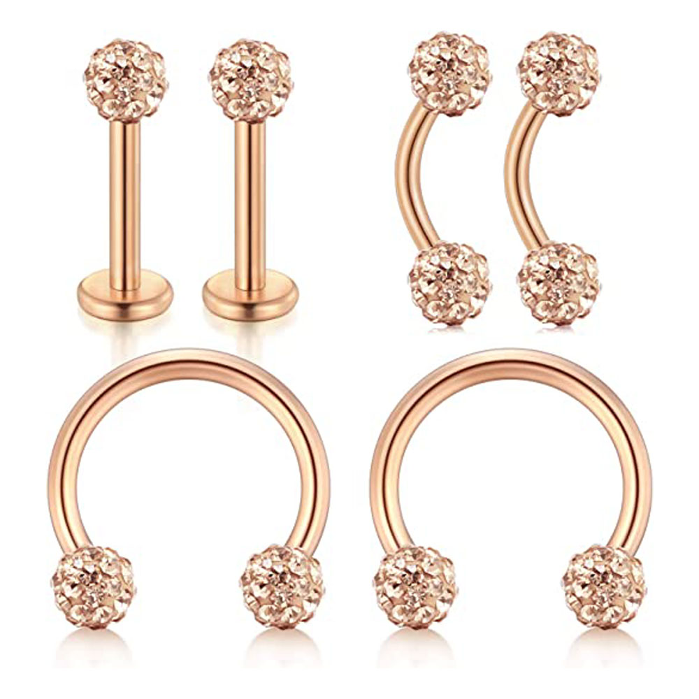 전방 나선 소라 룩 이주 연골 귀걸이, 수직 피어싱 링 - Body Jewelry Vertical Labret 리뷰 및 가격