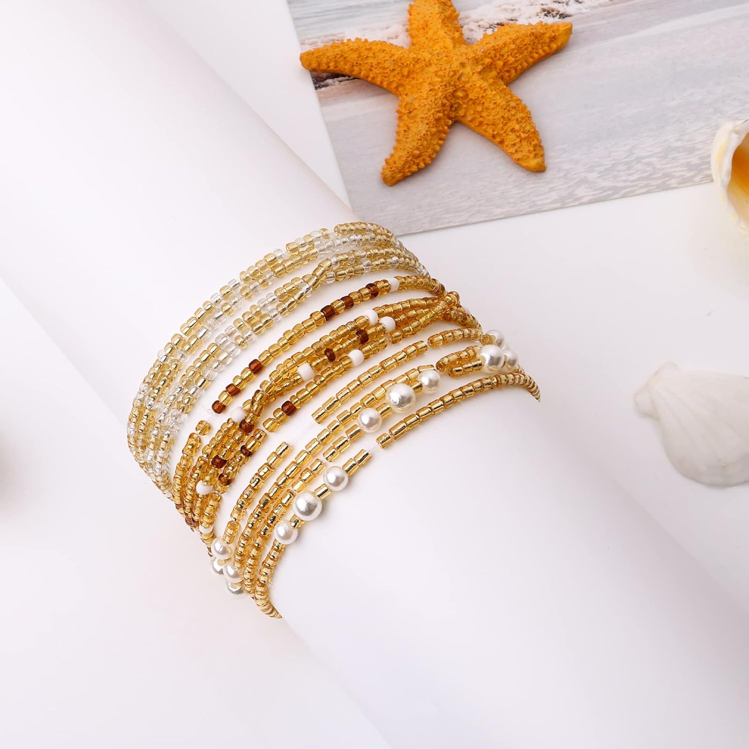 여성용 허리 비즈, 배꼽 비즈, 탄성 체인, 아프리카  - Body Jewelry In Bulk 리뷰 및 가격