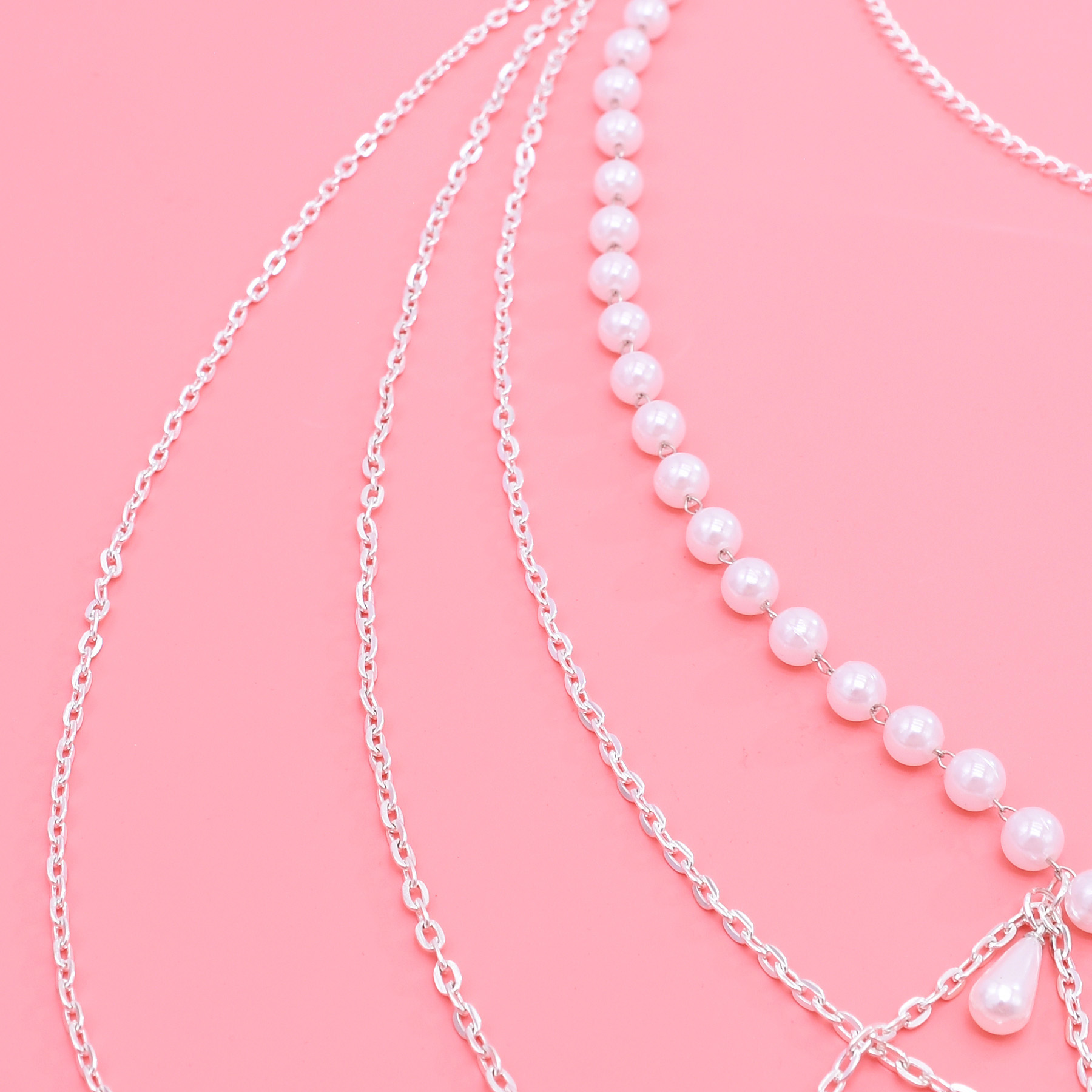 섹시한 허리 체인 벨트 여성을위한 멀티 레이어 모조 진 - Body Jewelry In Bulk 리뷰 및 가격