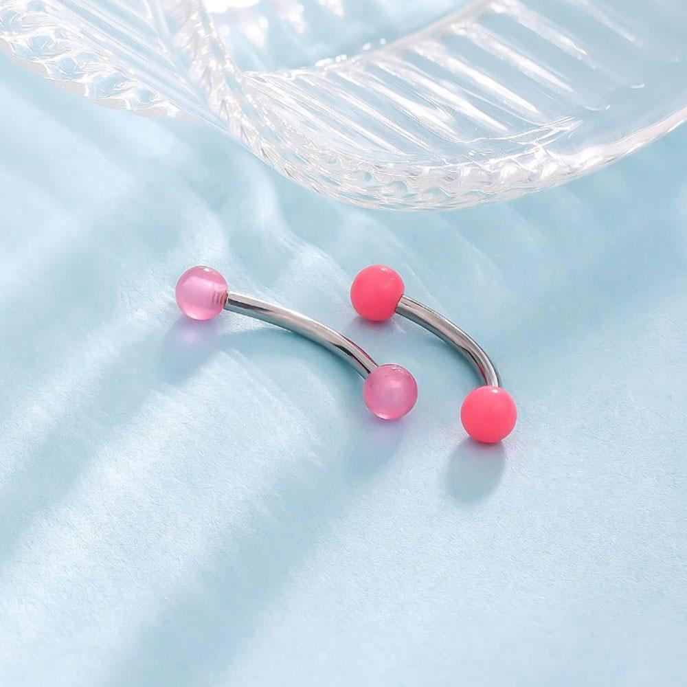 1/18개 세트 16G 6/8/10mm 눈썹 피어싱,  - Body Jewelry Vertical Labret 리뷰 및 가격