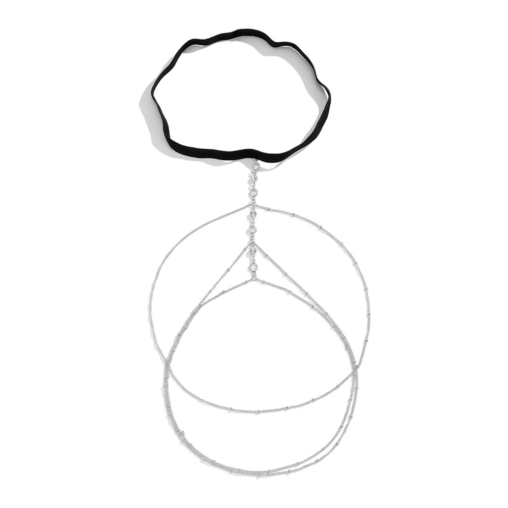 보헤미안 스타일 탄성 밴드 크리스탈 다리 허벅지 체인  - Body Jewelry In Bulk 리뷰 및 가격