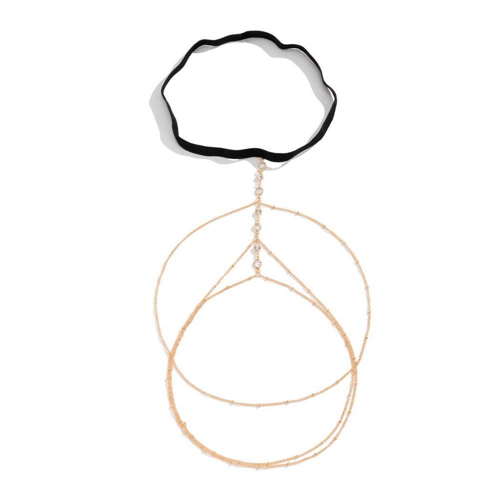 보헤미안 스타일 탄성 밴드 크리스탈 다리 허벅지 체인  - Body Jewelry In Bulk 리뷰 및 가격